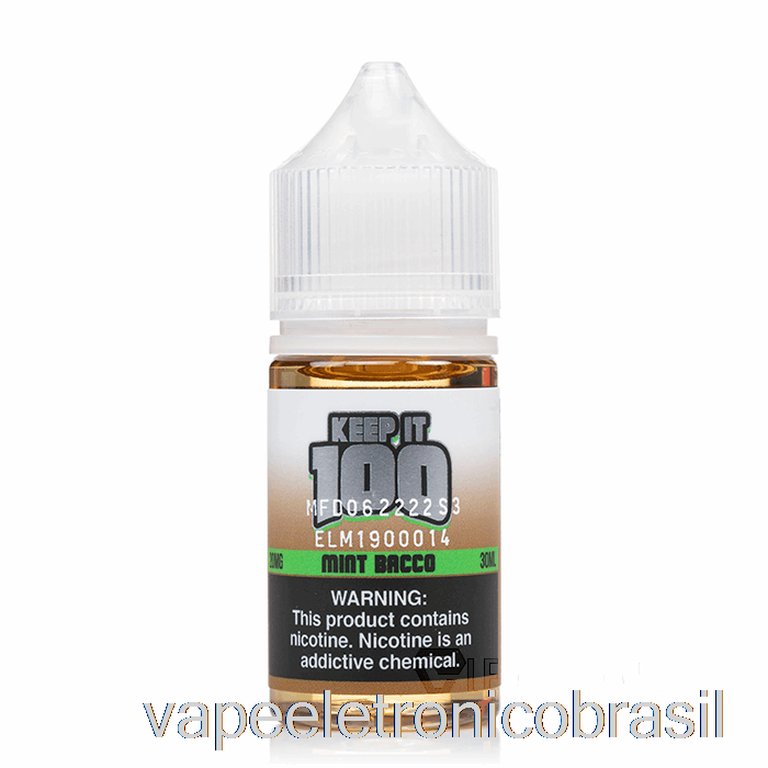 Vape Vaporesso Menta Bacco Sais - Mantenha 100 - 30ml 30mg
